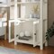 Flash Furniture Stella Modern Farmhouse Wooden Bookcase and Storage Cabinet, 3 Upper Shelves in White ZG-027-WHT-GG - alternate 9